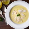 Chicken Avgolemono Soup Lunch